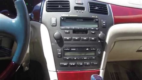 2003 Lexus ES300, Black Onyx - STOCK# 14474A - Interior - YouTube