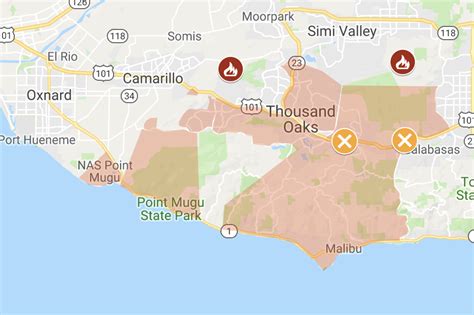 Woolsey Fire Evacuation Map – Map Of The Usa With State Names