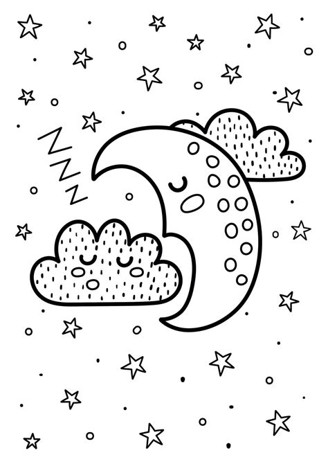 Goodnight Moon Colouring Page - Colouring Crafts