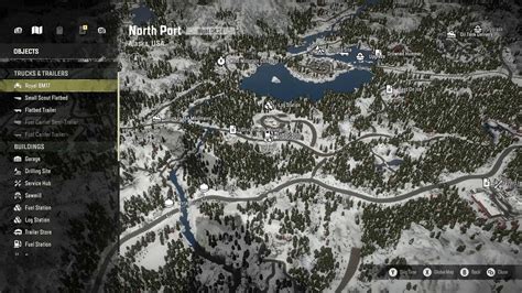 SnowRunner | North Port Alaska | Full Map - YouTube