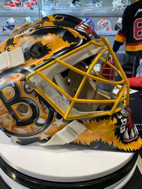 New: Linus Ullmark & Jeremy Swayman Signed Goalie Masks Winter Classic ...