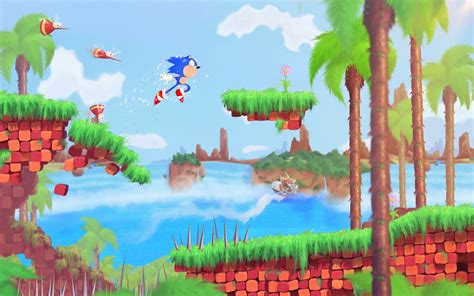 Sonic the Hedgehog Wallpaper 3000×1875