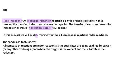 All combustion reactions are redox reactions. Tru…