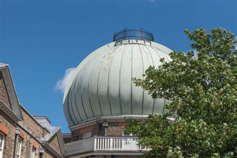 Telescope Dome, Greenwich Observatory Stock Photo - Image of landmark ...