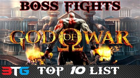 TOP 10 | God of War Boss Fights - YouTube