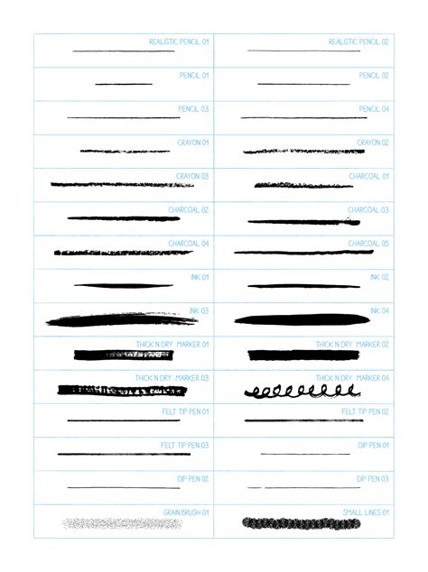 30 Hand-drawn Brushes For Illustrator - Graphicsfuel