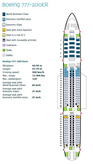 Seating Chart - Hudson Air