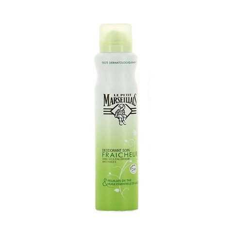 LE PETIT MARSEILLAIS Déodorant Soin Fraîcheur Feuilles de Thé 200ml ...