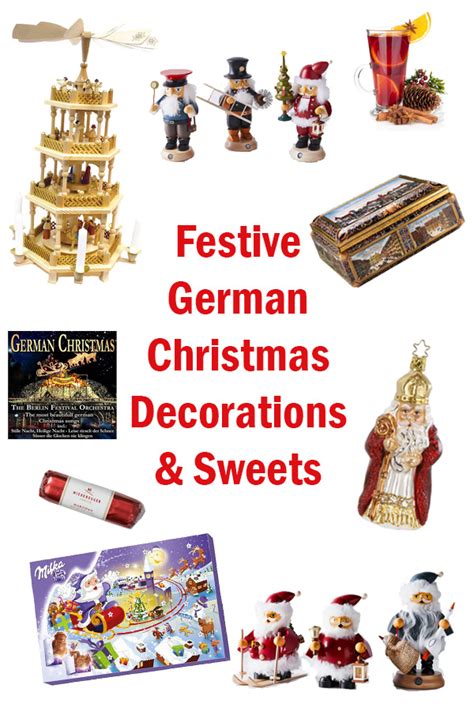 Festive German Christmas Decorations & Sweets - Reverberations