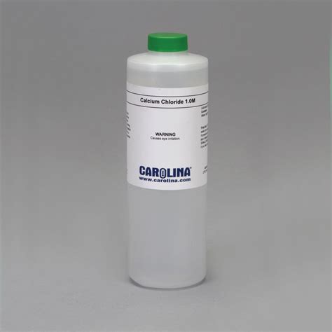 Calcium Chloride Solution, 1.0 M Aqueous, Laboratory Grade, 500 mL | Carolina.com