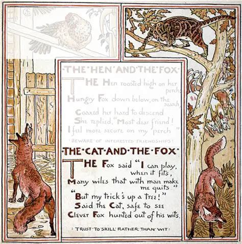 The Fox and The Cat - Fables of Aesop