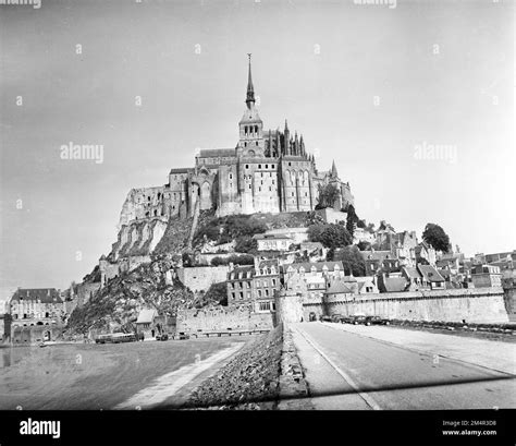 Tourism - Mont St. Michel, France. Photographs of Marshall Plan ...