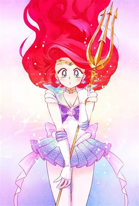 Image result for sailor ariel | Sailor moon art, Disney princess art, Sailor moon