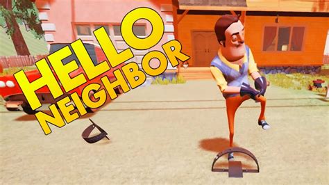 Hello Neighbor - Trapping the Neighbor - Secret Ending? - Let's Play Hello Neighbor Gameplay ...