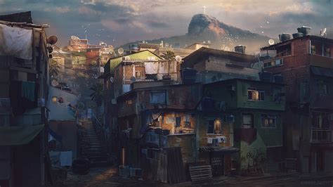 Favelas in Rio on Behance