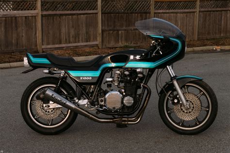 Aquafresh: Kawasaki KZ1000 Cafe Racer – BikeBound