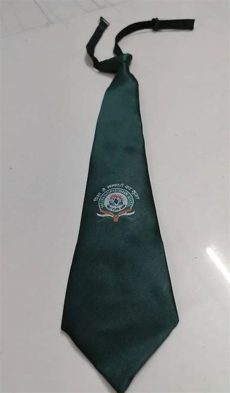 Jacquard School Uniform Tie, Size: Medium at Rs 30/piece in Aligarh | ID: 2853105089673