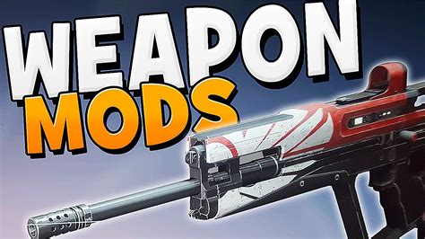 Destiny 2 - WEAPON MODS INSPECTION SCREEN !! - YouTube