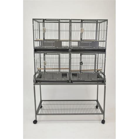 Double Stacked Parrot Breeding Cage in Canada - Parrot Supplies l The Parrot Shop