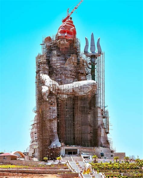 Lord Shiva on Instagram: “World's Tallest Lord Shiva "Pratima" in Nathdwara. . . . After India's ...