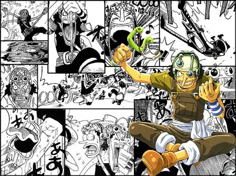 Download Usopp Funny Moments Manga Panel Wallpaper | Wallpapers.com