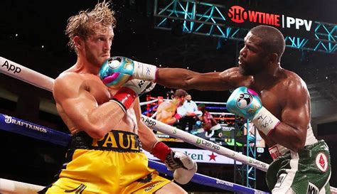 Floyd Mayweather vs. Logan Paul punch stats: Not a whole lot landed