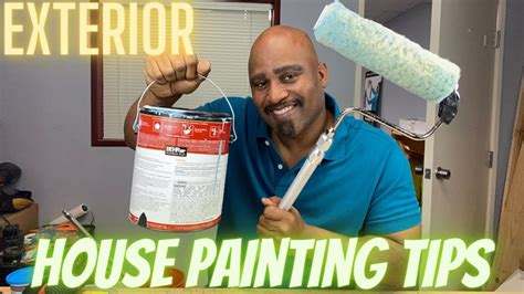 HOUSE PAINTING TIPS FOR THE EXTERIOR - YouTube