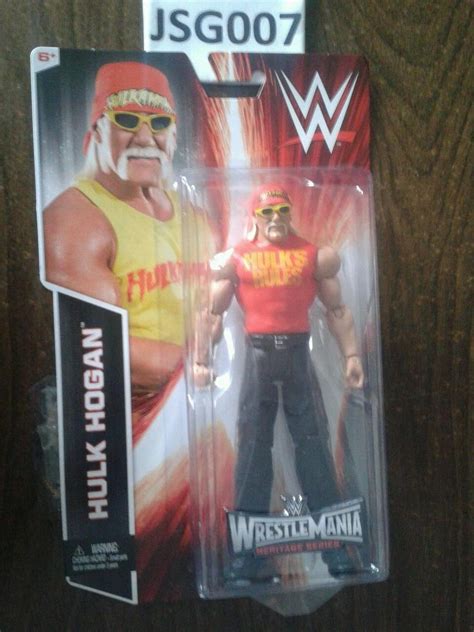 HULK HOGAN WWE WRESTLEMANIA 30 HERITAGE FIGURE 2015 TOYS R US EXCLUSIVE ...