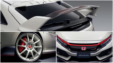 Honda Civic Type R Gets Real Real Carbon Wing Accessory in Japan - autoevolution