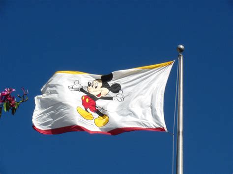 The Walt Disney Company flag at the Walt Disney Studios | Flickr