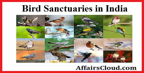 List of Bird Sanctuaries in India