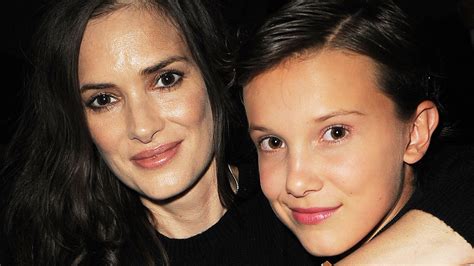 The Truth About Millie Bobby Brown And Winona Ryder's Relationship