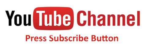 YouTube Channel Subscribe Logo transparent PNG - StickPNG