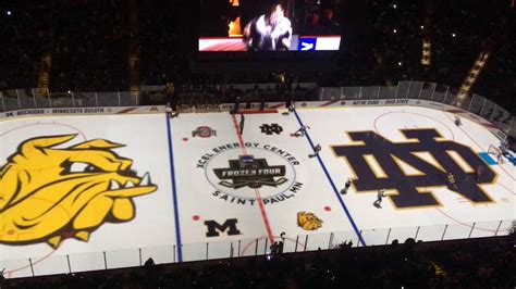 NCAA hockey national championship intro - Win Big Sports