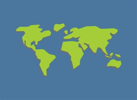 Cartoon World Map Vector Art, Icons, and Graphics for Free Download