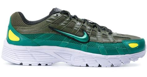 Nike Cotton P-6000 Low-top Sneakers in Green - Lyst