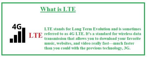 Difference Between 4G And LTE - The Engineering Knowledge