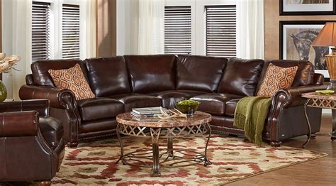 Affordable Brown Leather Living Rooms - Rooms To Go Furniture | Rooms to go furniture, Living ...