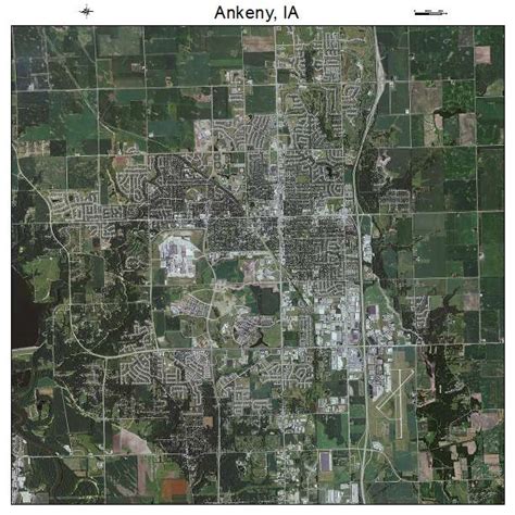 Aerial Photography Map of Ankeny, IA Iowa