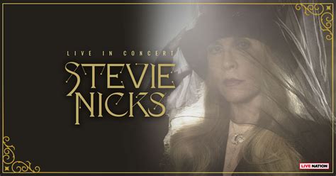 Legendary Singer, Songwriter And Storyteller Stevie Nicks Announces ...