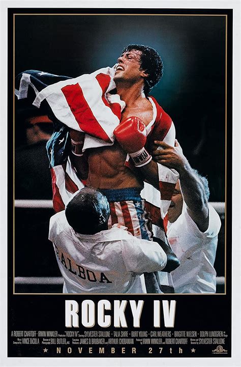 Rocky IV 1985 Movie Poster | Etsy