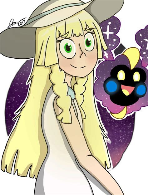 Pokemon Sun/Moon | Lillie and Nebby by DamnBoi2023 on DeviantArt