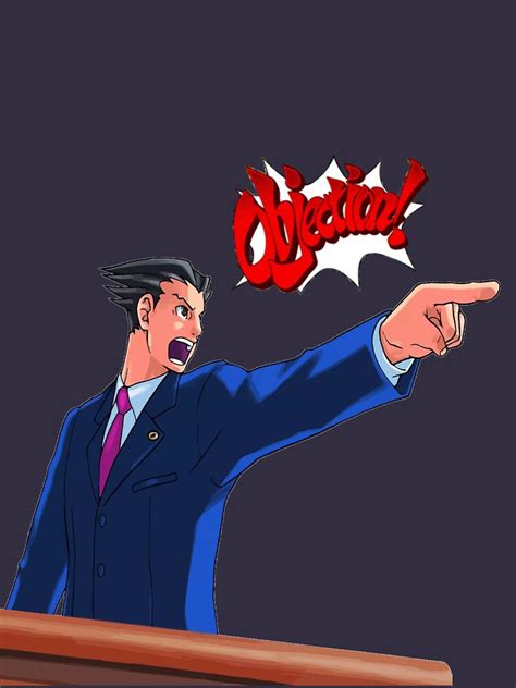 "Phoenix Wright Objection" T-shirt by MEai | Redbubble