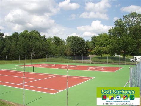 Acrylic MUGA Anti Slip Paint Colour Coating to Sports Tenn… | Flickr