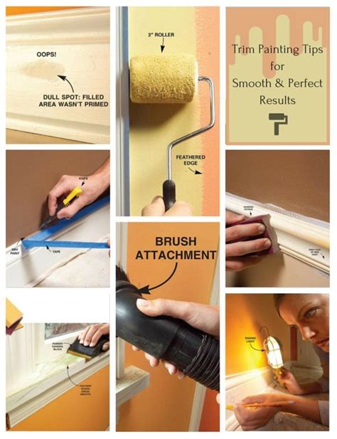 Trim Painting Tips For Smooth and Perfect Results | The Family Handyman