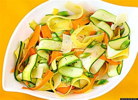 Ribbon Salad Recipes: Cucumber, Zucchini, Asparagus And More | HuffPost