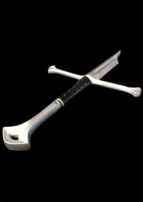 Narsil Sword of Isildur From Lord of the Rings Stl File for 3D Printers ...