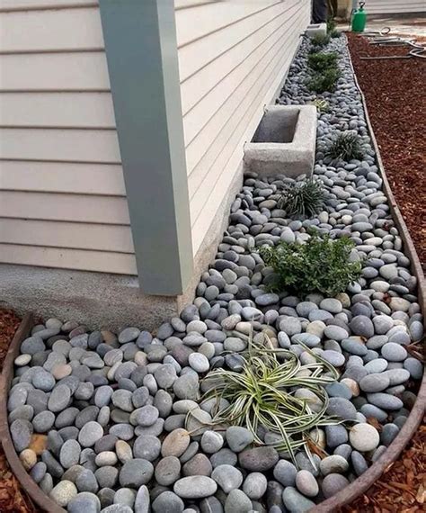 43 Amazing River Rock Landscaping Ideas To Spruce Up Your Garden | Side ...