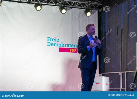 Christian Lindner, the Leading Candidate of the "Free Democratic Party ...