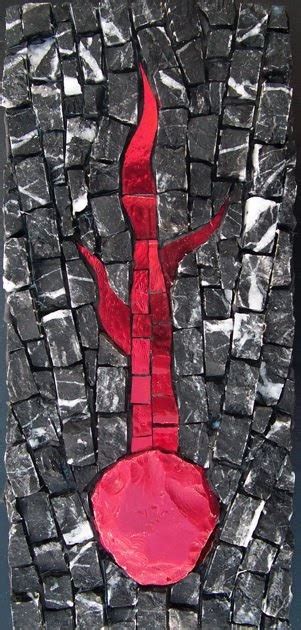 Margo Anton's Mosaic a Day: "Go Forth and Conquer" SOLD